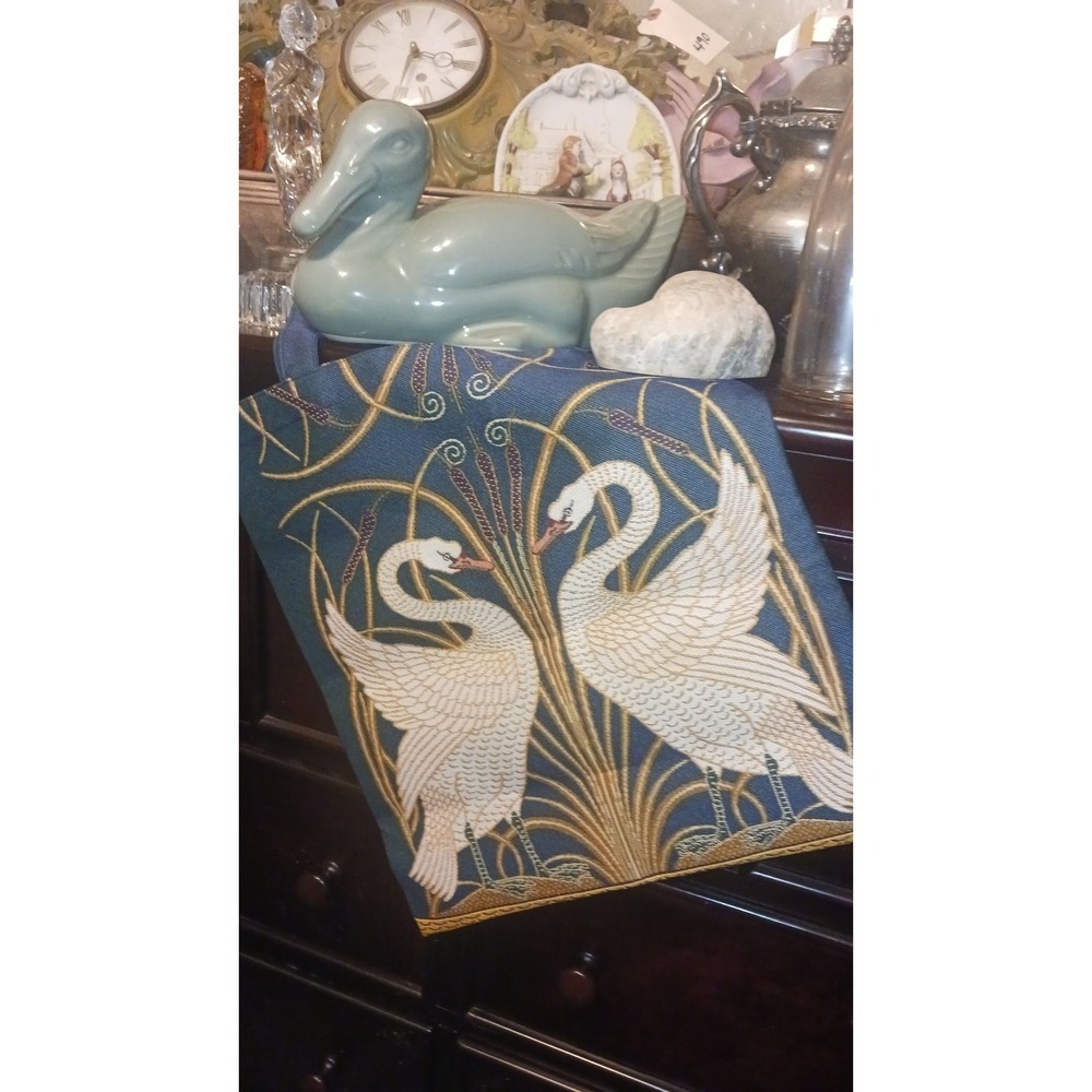 166. Brand New Canvas Swan Tote